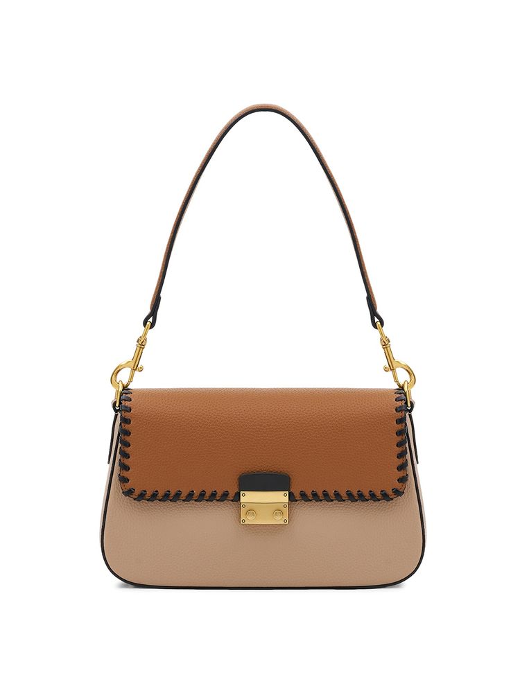 MIRAGGIO Brown Sarah Shoulder Bag (M)-picture-19