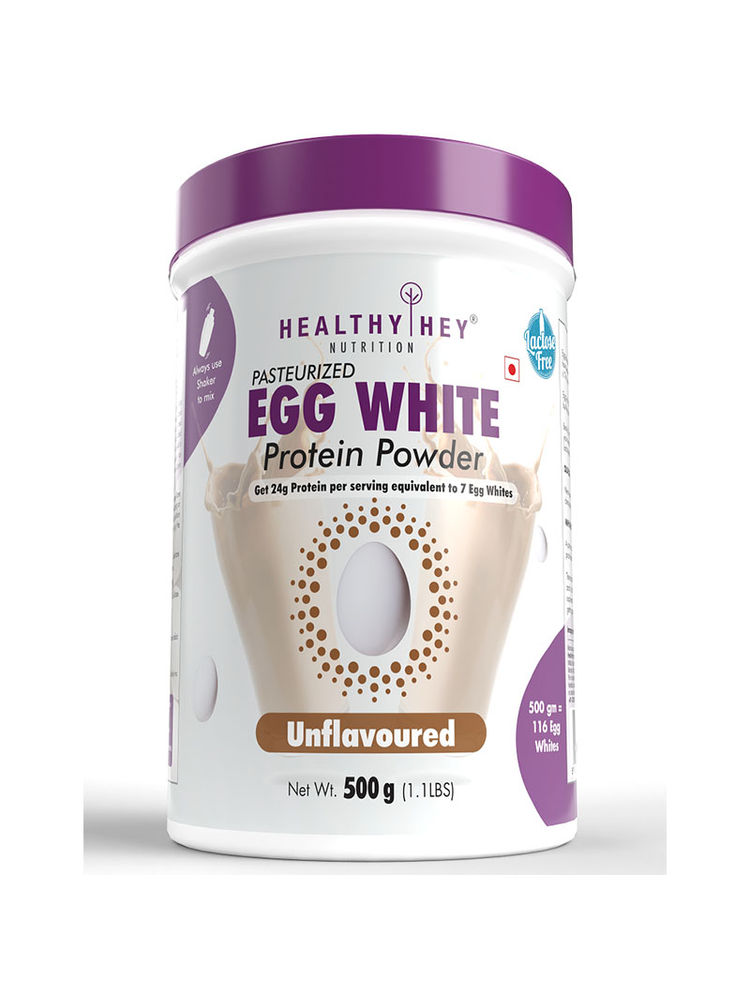 HealthyHey Nutrition Egg White Protein - Instant Mix - Unflavoured