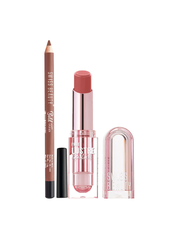 Swiss Beauty Nude Lip Combo-image-18