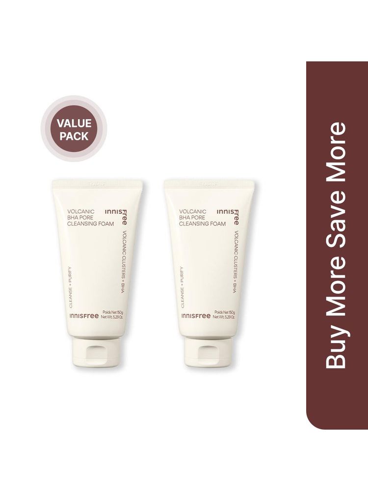 Innisfree Volcanic Cleansers - Pack Of 2