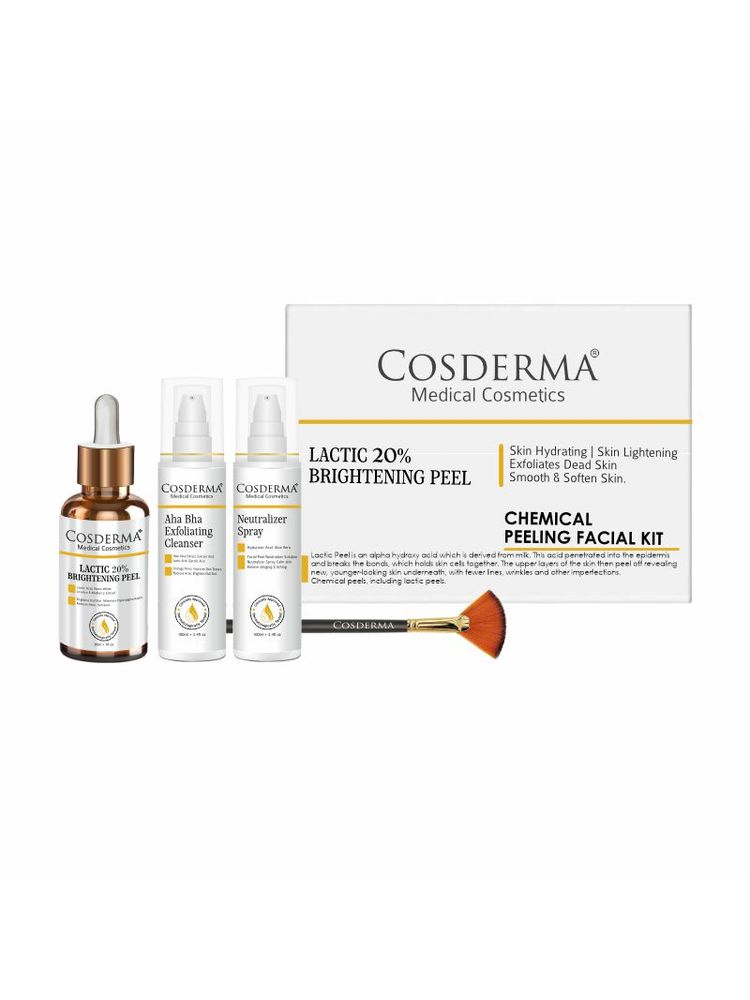 COSDERMA Lactic 20% Brightening Peeling Facial Kit-picture-13