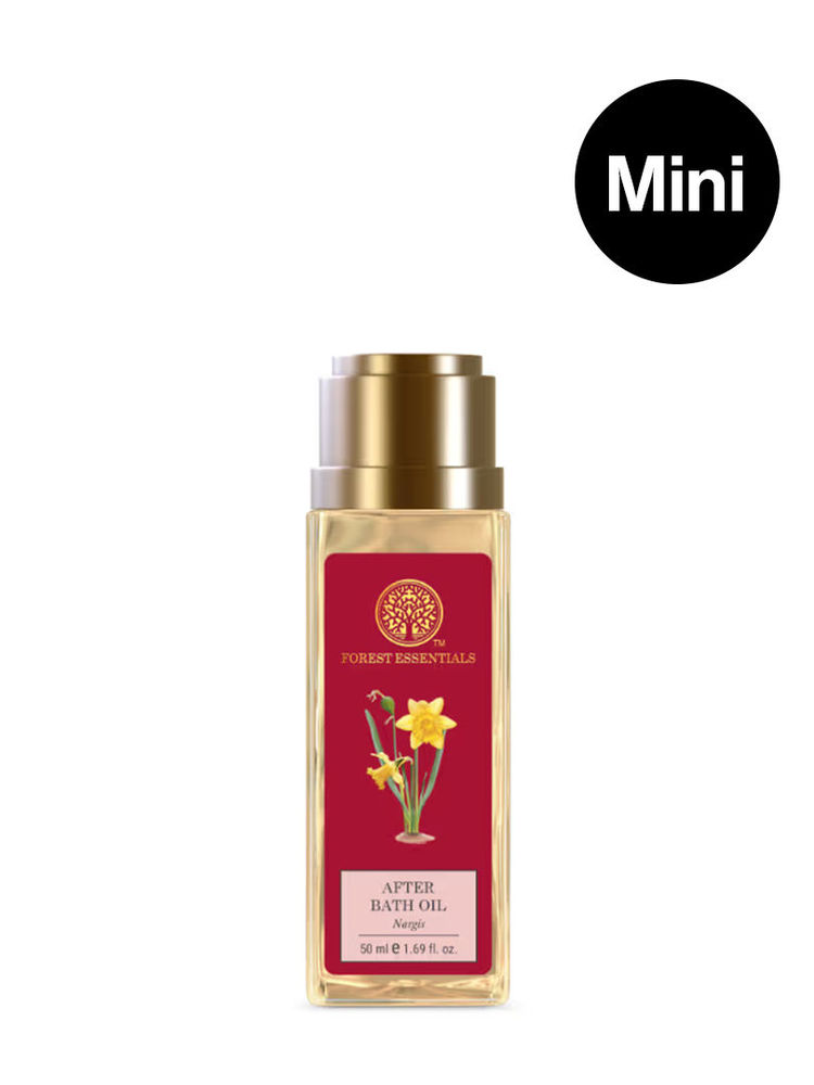 Forest Essentials After Bath Oil Nargis Ayurvedic Moisturizing & Nourishing Shower Oil-picture-37