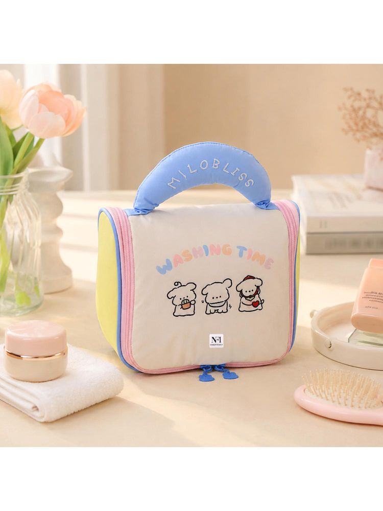 NFI Essentials Women Multi-Color Solid Cotton Vanity Bag-picture-31