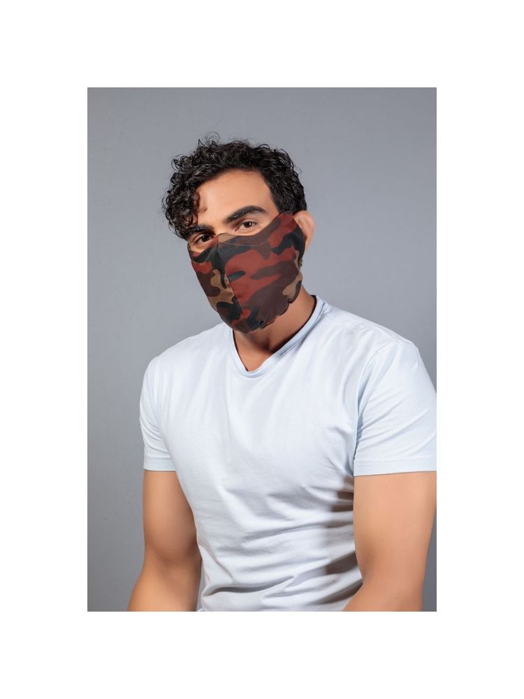 The Cover Up Project Mask For The Beardo (Pack Of 3, Holiday Edit) - Multi-Color (Free Size)-image-4