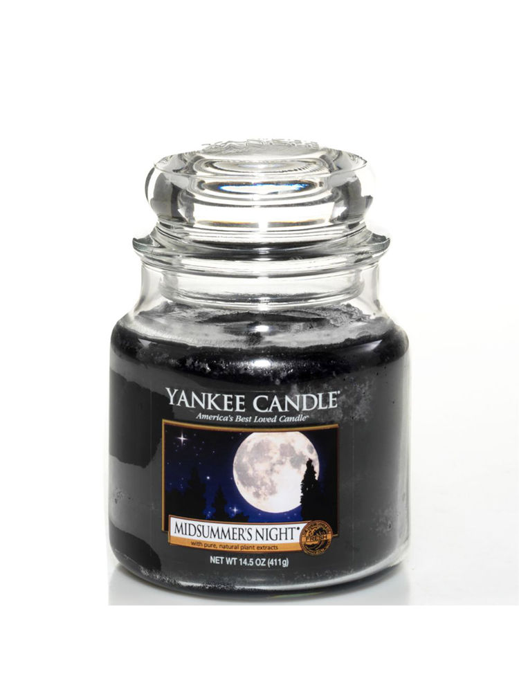 Yankee Candle Classic Medium Jar Midsummer Night Scented Candles-image-37