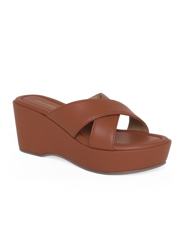 CAMLEE COMFORT Women Freya Tan Wedges