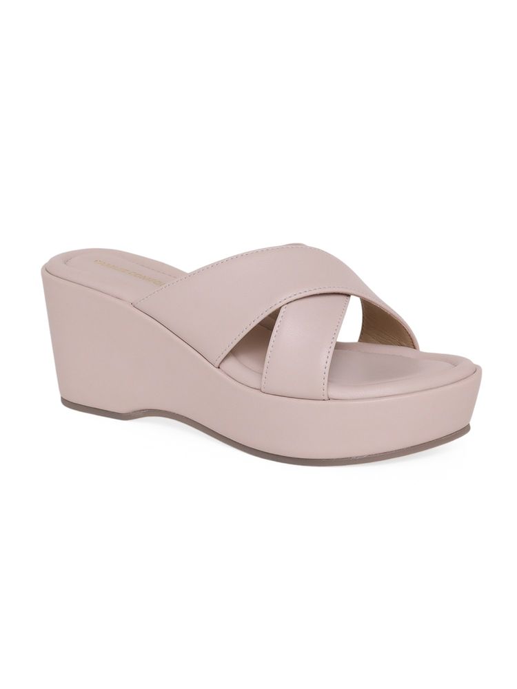 CAMLEE COMFORT Women Freya Cream Wedges-image-30