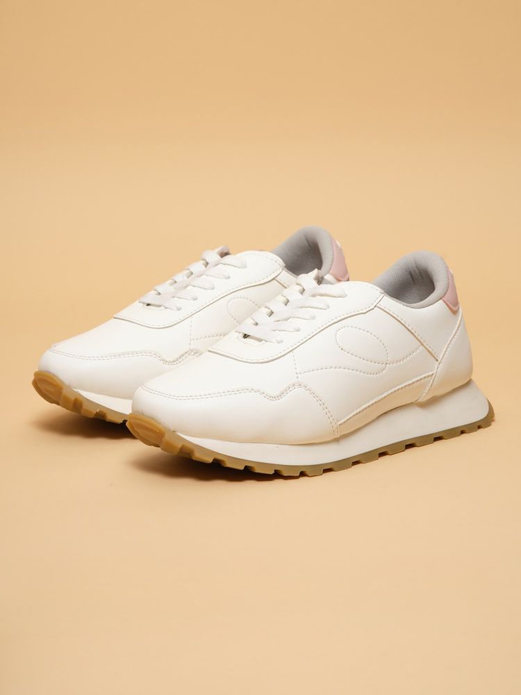 Eridani Noah White Casual Sneakers-image-32