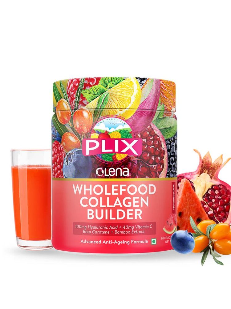 Plix Plant-Based Collagen Builder, Advanced Anti-Ageing Formula - Watermelon