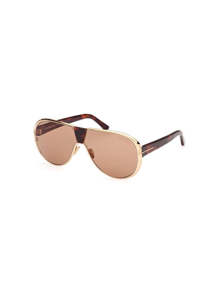 Tom Ford Eyewear Men Pilot Brown Lens Sunglasses - FT1072 64 30E-picture-14
