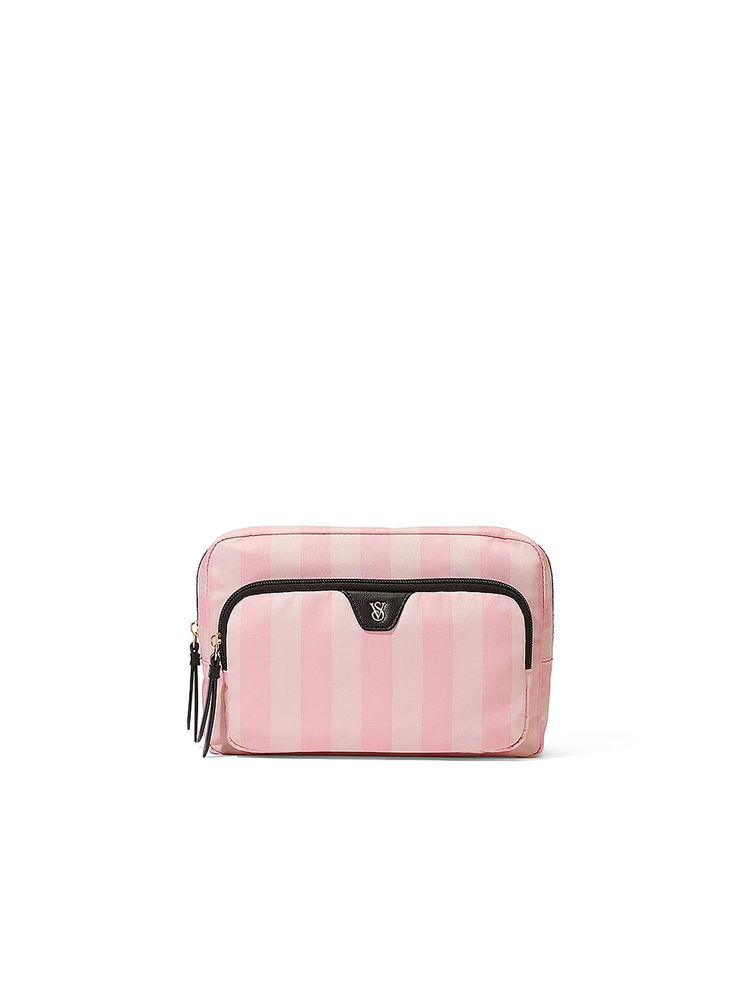 Victoria's Secret Travel Makeup Pink Pouch-image-23