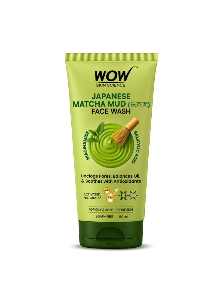 WOW Japanese Matcha Mud Face Wash-image-41