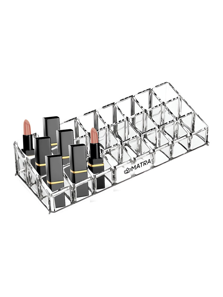 Matra Lipstick Organizer Makeup Holder Case & Cosmetic Display Stand-picture-24