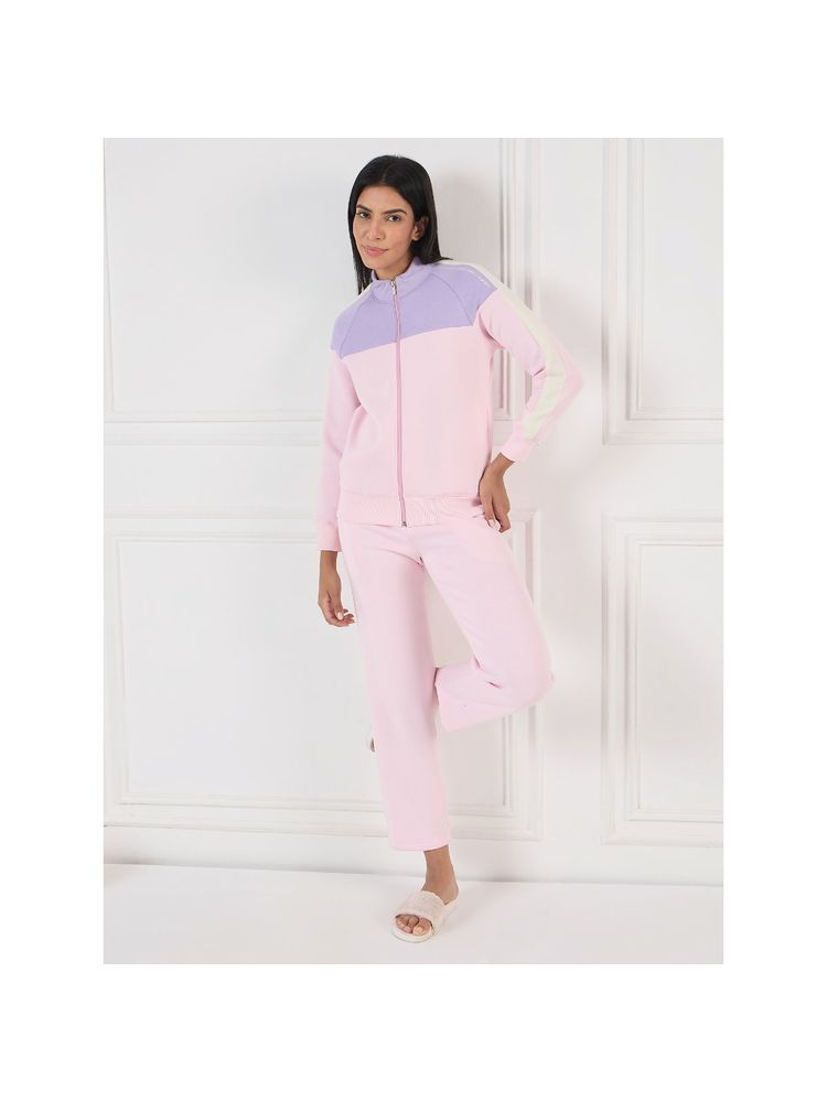 Sweet Dreams Pink Colorblock Sweatshirt and Pant-picture-11