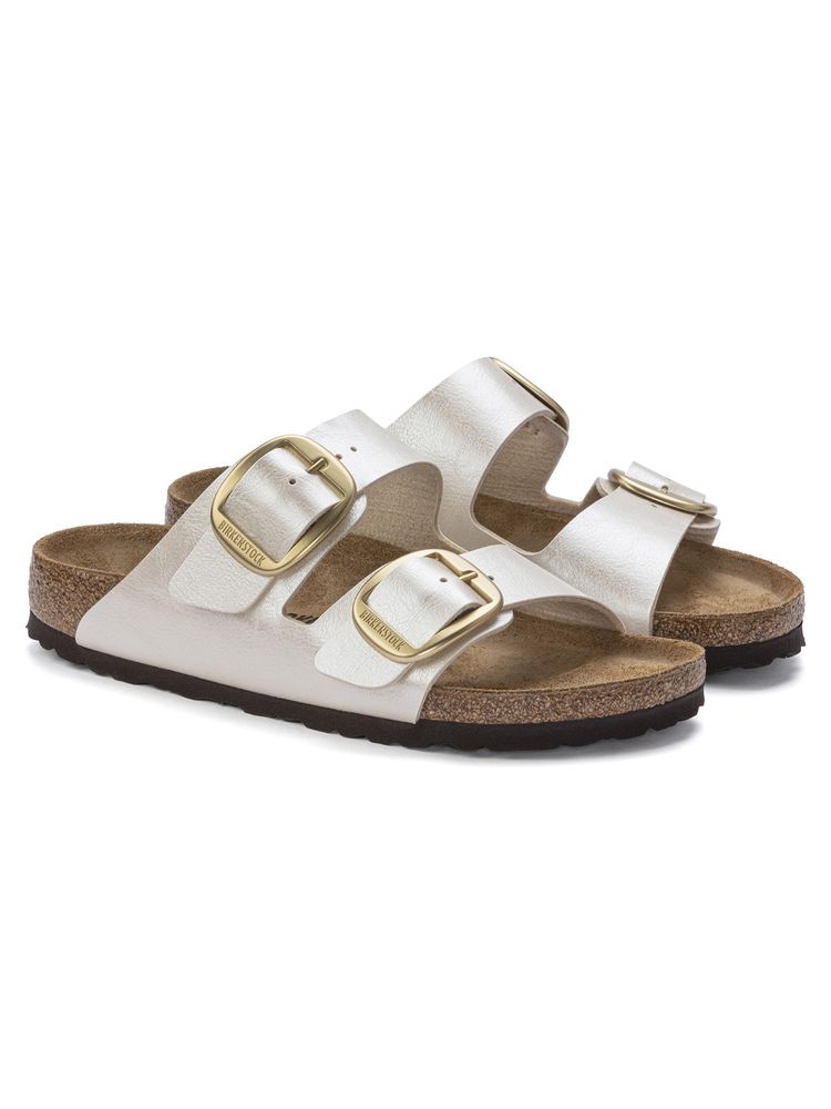 Birkenstock Arizona Big Buckle White Narrow Width Women Two-strap Sandals-picture-18