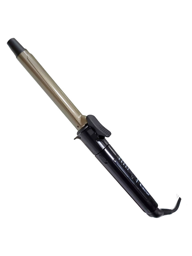Hector Professional Rotating Hair Curler With 25mm Barrel - Black & Graceful Green