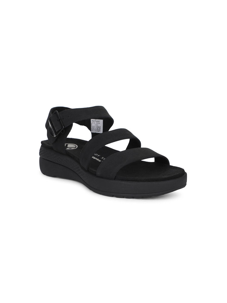 Hush Puppies Women's Casual Black Platform Sandals-picture-27