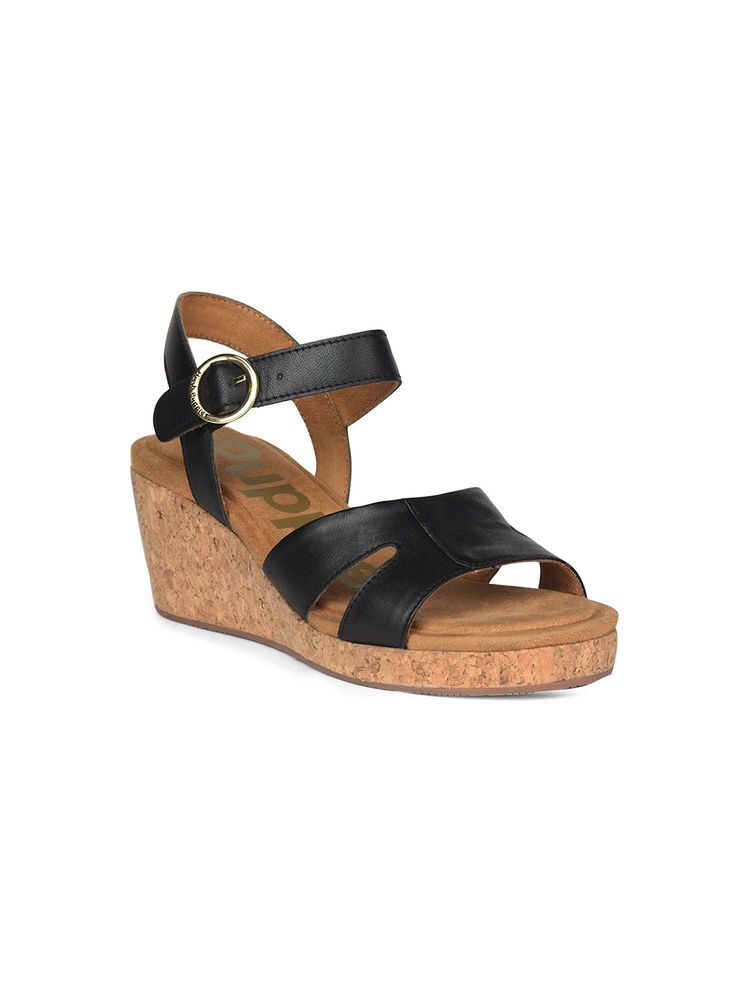 Hush Puppies Women's Black Wedges Heels-picture-31