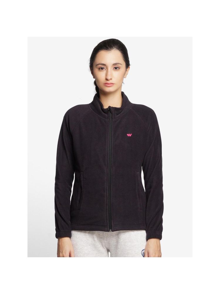 Wildcraft Black Women's Fleece Jacket-picture-14