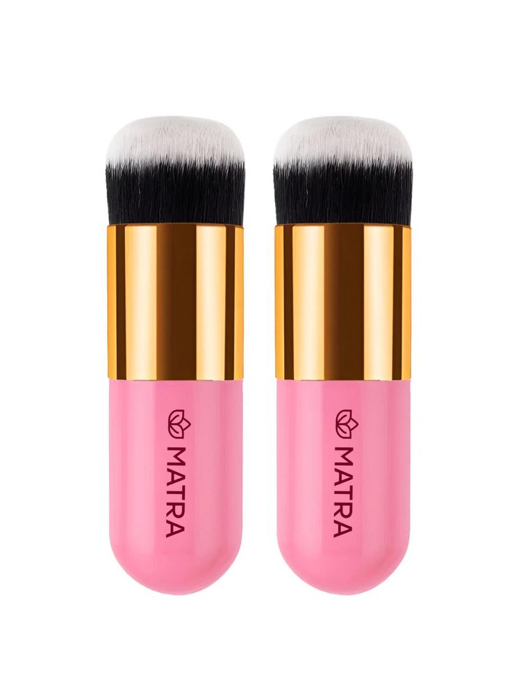 Matra Professional Fat Brush Kabuki Blush Makeup Brush For Face Powder Foundation-image-19