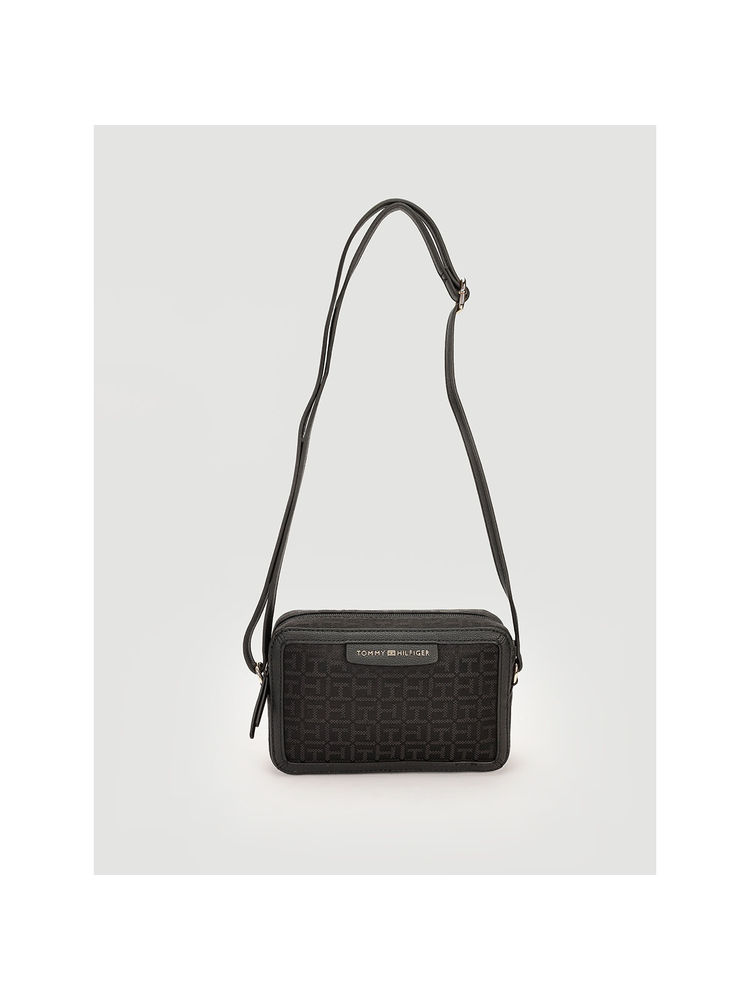 tommy hilfiger accessories Tommy Hilfiger Logo Black Polyester Sling Bag-picture-34