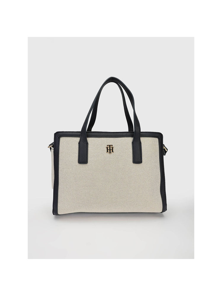 tommy hilfiger accessories Tommy Hilfiger Solid Blue Polyester Handbag-picture-28
