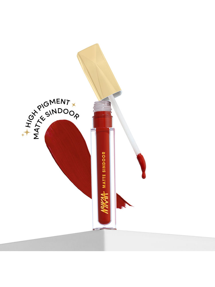 Nykaa Cosmetics Liquid Sindoor - Maroon