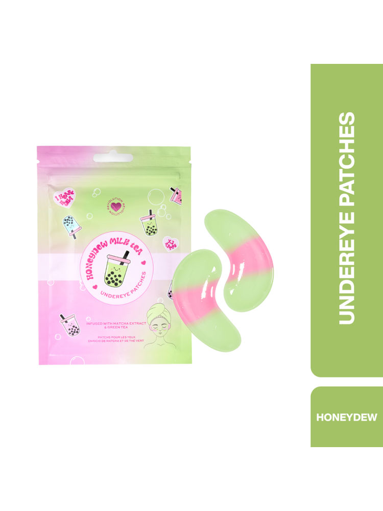 Makeup Revolution Bubble Tea Honeydew Milk Tea Undereye Patches