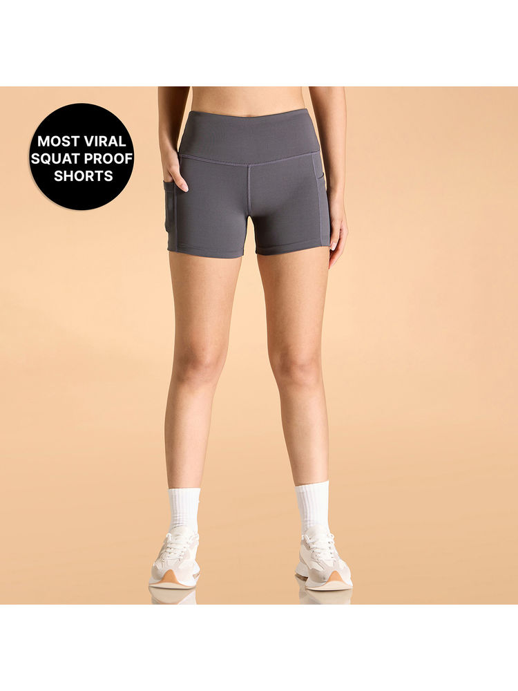 Kica High-Waisted Workout Booty Shorts with Pockets in KICASKN™ Fabric-picture-17