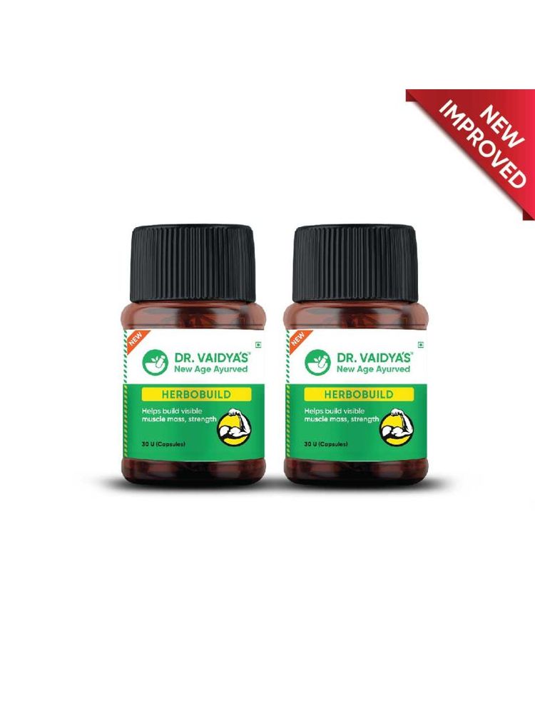 Dr. Vaidya's Herbobuild Capsules (Pack Of 2)-picture-28
