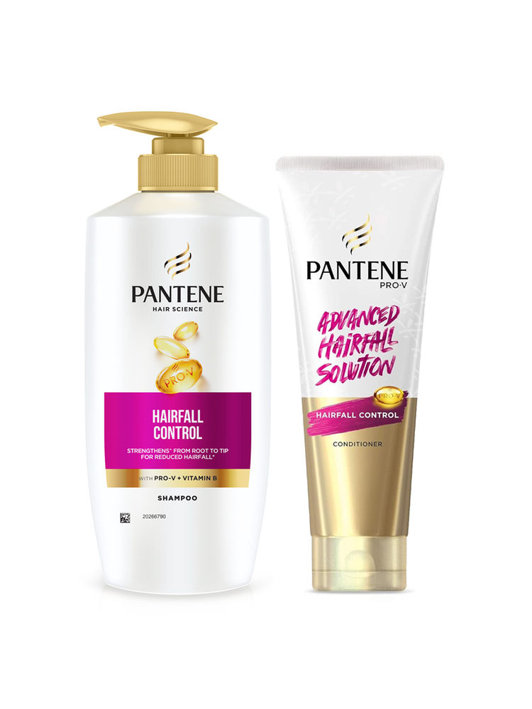 Pantene Advanced Hair Fall Solution Hair Fall Control Shampoo & Conditioner Combo-picture-19