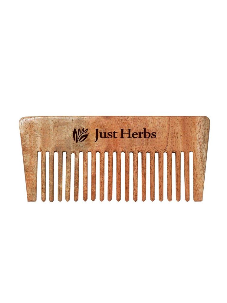 Just Herbs Handmade Wide-Tooth Neem Comb-picture-6