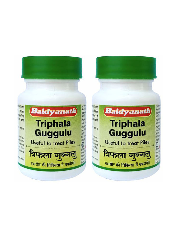 Baidyanath Triphala Guggulu Detoxify The Body - Pack Of 2-picture-42