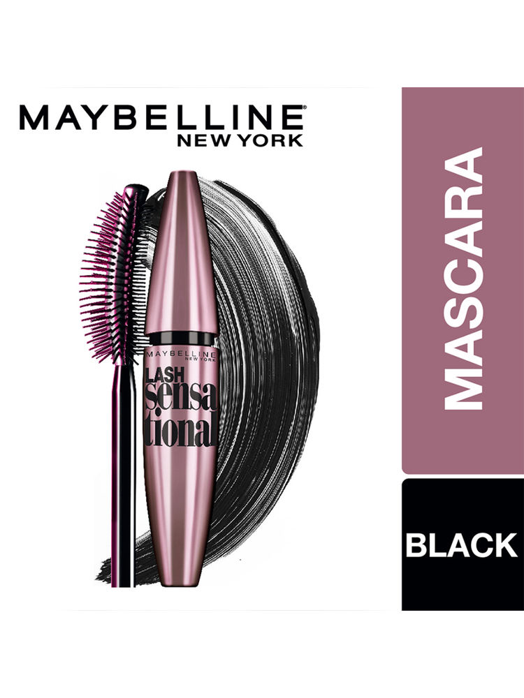 Maybelline New York Lash Sensational Full Fan Effect Waterproof Mascara - Black