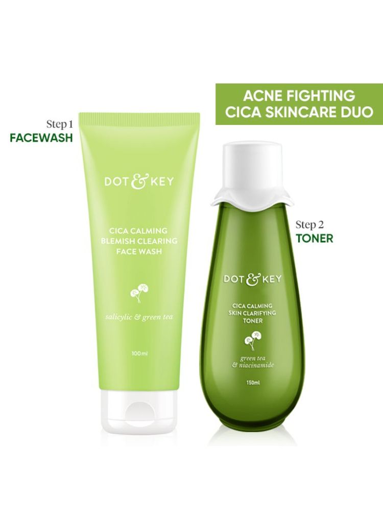 Dot & Key Cica Cleansing & Toning Set