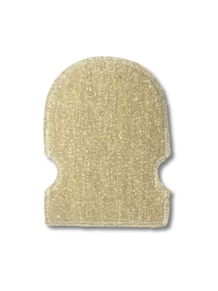 baes CLUB Brown Flax 100% Natural Exfloating Loofah Gloves-image-28