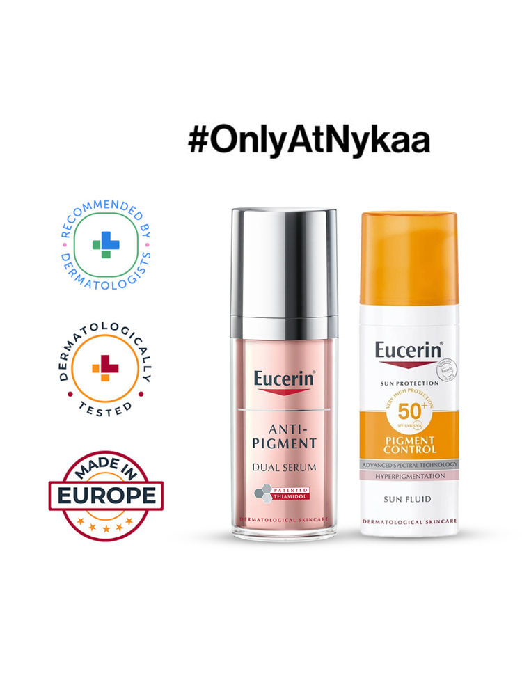 Eucerin Anti-Pigment Dual Serum & Pigment Control Fluid SPF 50+ Sunscreen Combo