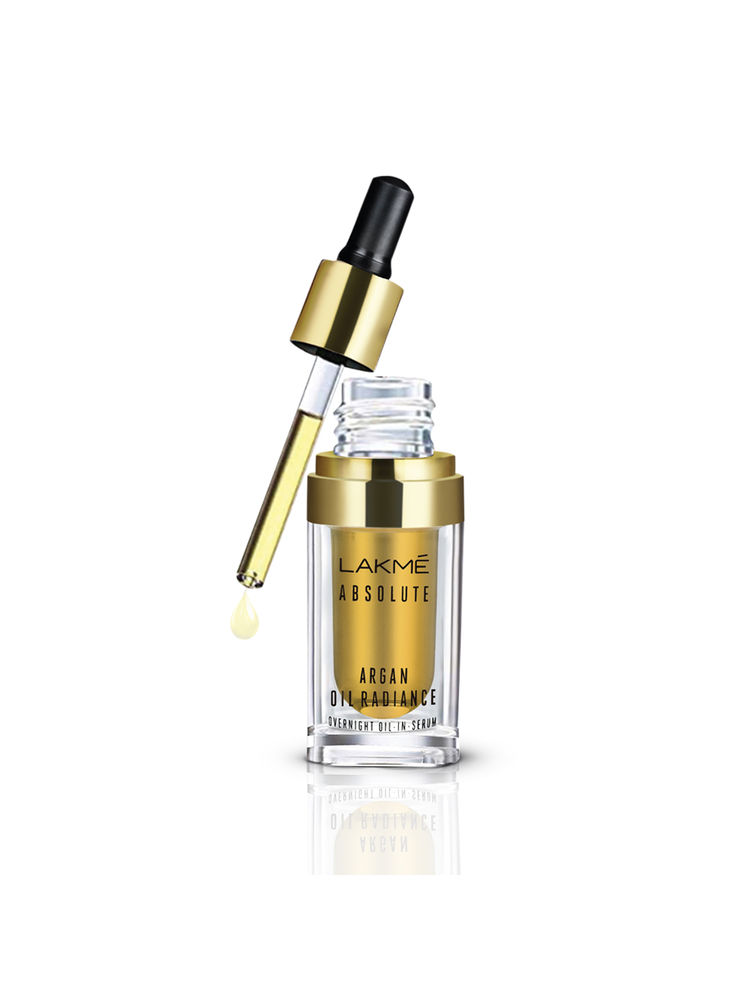 Lakme Absolute Argan Oil Radiance Overnight Oil In Serum with Moroccan Argan Oil-image-6
