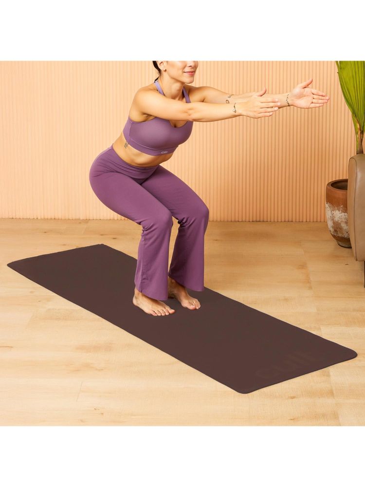 CULT Yoga Mat Eva 4Mm Brown With Strap