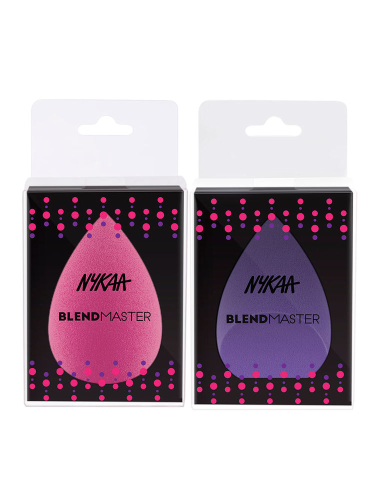 Nykaa Tools & Accessories BlendMaster Makeup Blender - Set of 2 (Purple & Pink)