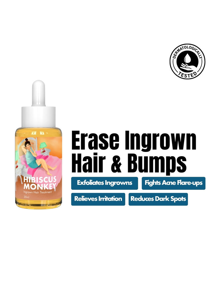 Hibiscus Monkey Ingrown Hair Treatment