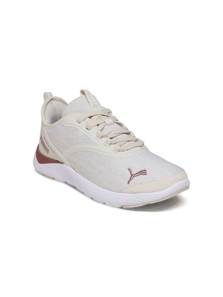 Puma Women Beige SOFTRIDE Remi 2 Running Shoes-image-45