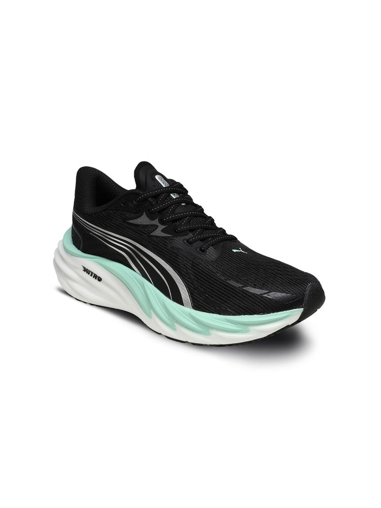 Puma Women Black Velocity NITRO 4 High Cushion Running Shoes-image-44