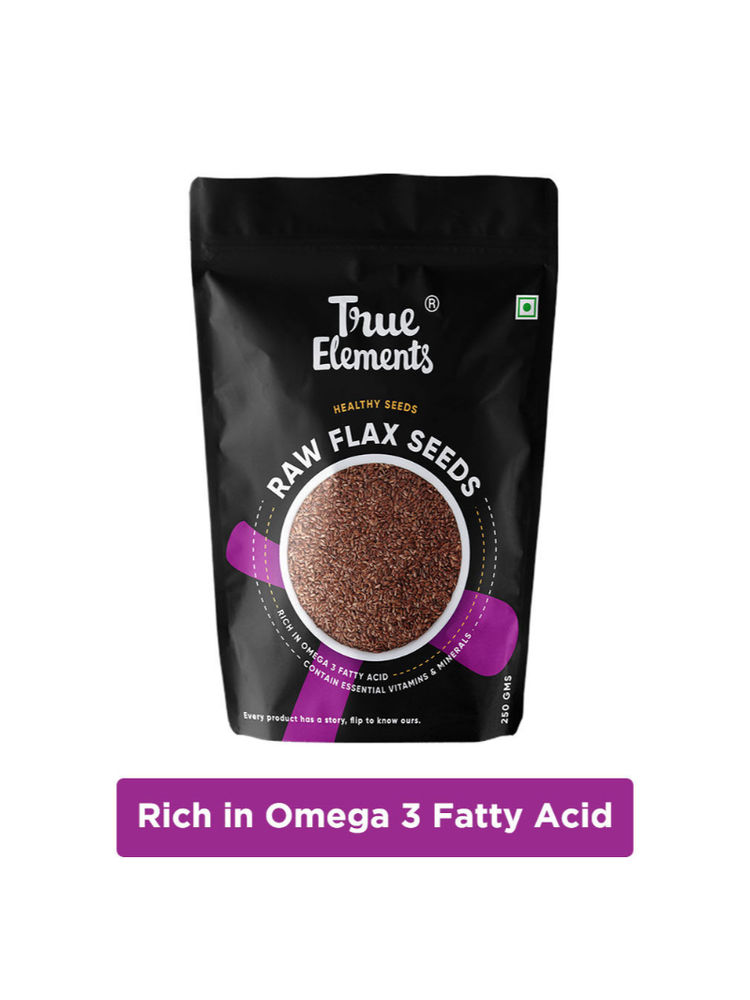 True Elements Flax Raw Seeds