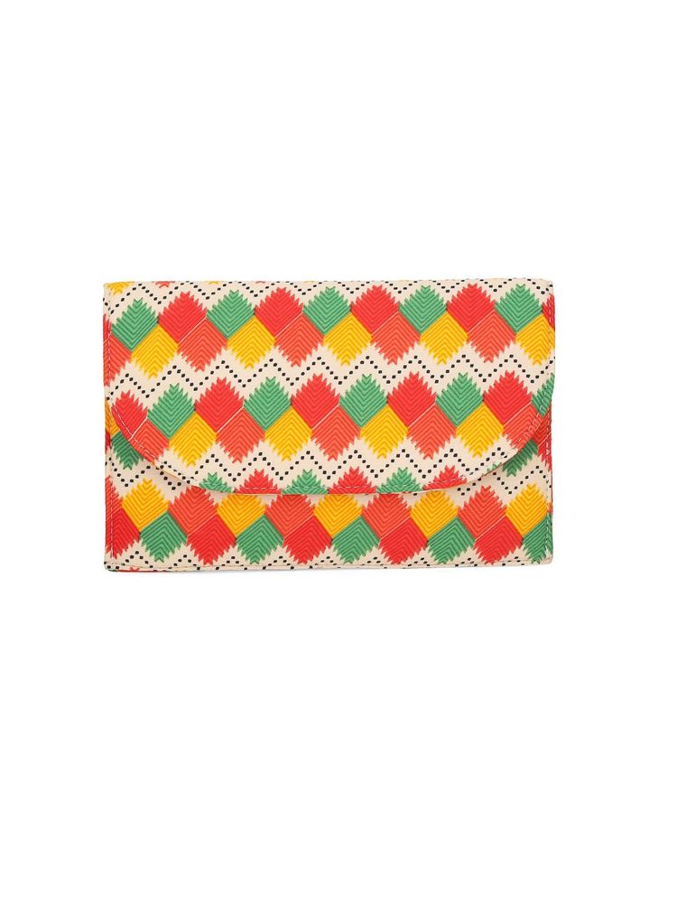 Tarini Nirula Phulkari Yellow Wallet-picture-14