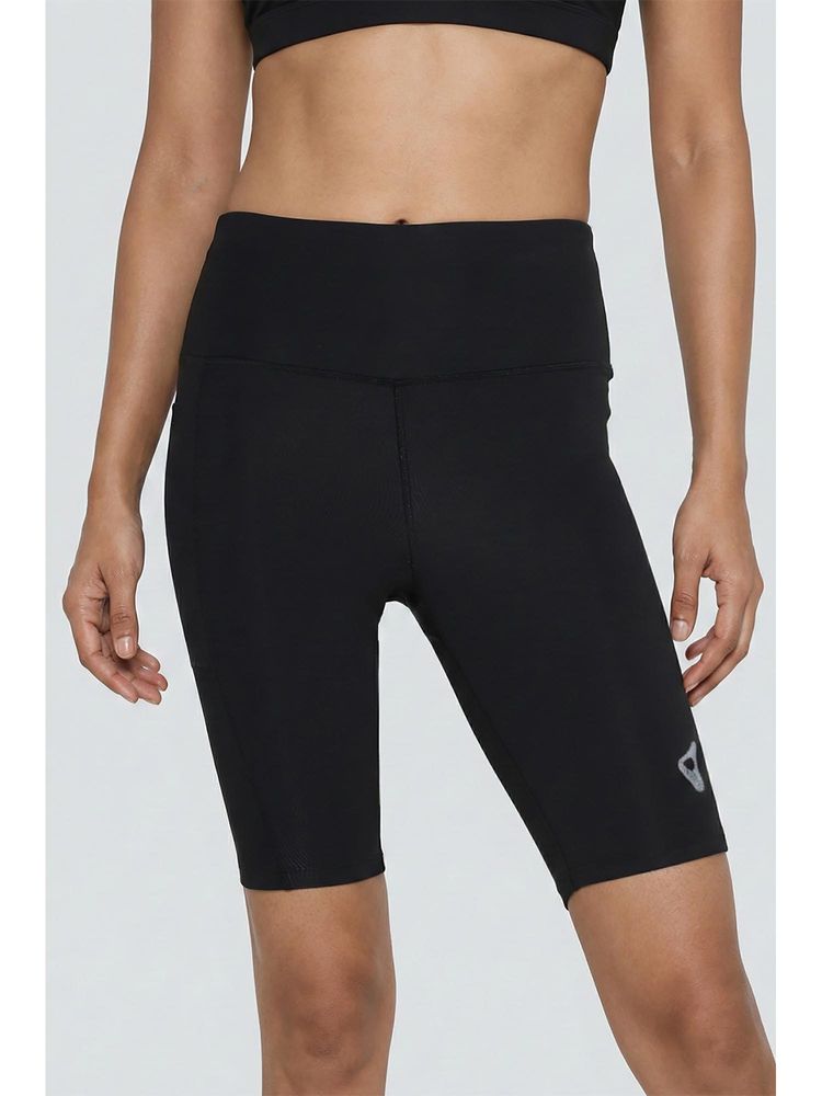 Zivame Black Solid/Plain Shorts-picture-15