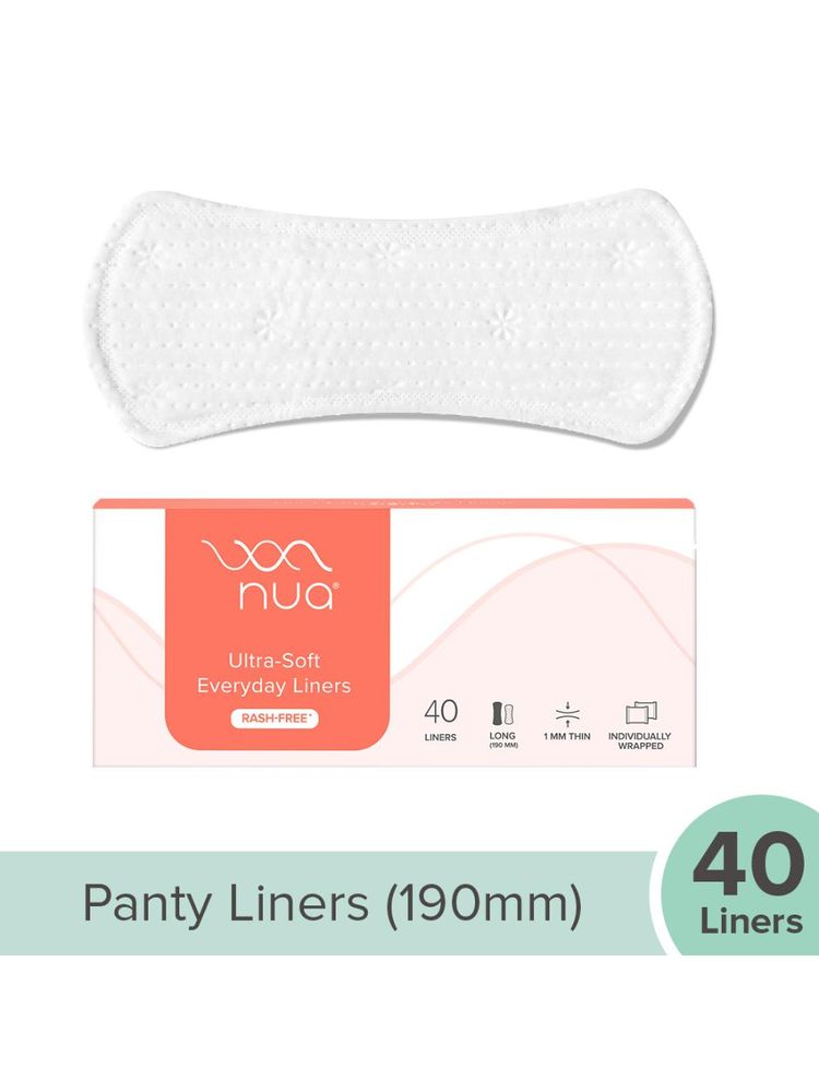 Nua Ultra-Soft Panty Liners - 190 mm