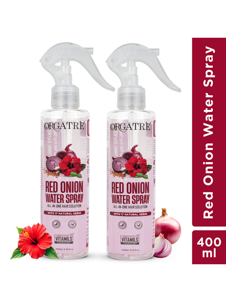 Orgatre Red Onion Water Spray With 17 Natural Herbs - Pack Of 2-picture-32