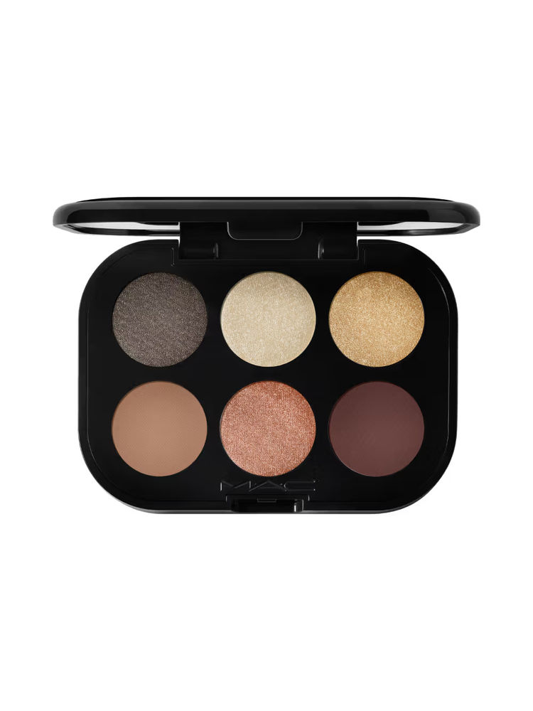 M.A.C Connect In Colour X6 Eye Shadow Palette - Nuanced Neutrals-picture-14