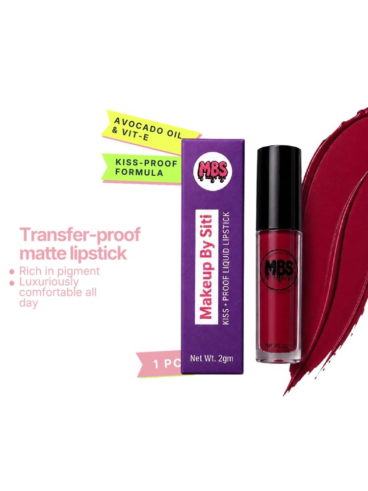 MAKEUP BY SITI Luxe Matte Waterproof Non-Transfer Long Lasting Liquid Lipstick-picture-11